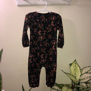 Floral black Jumpsuit